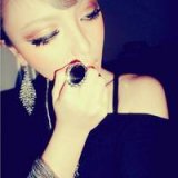 混搭时尚女生头像 我最大的幸福就是能看着你