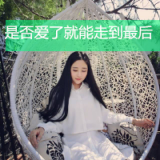 清新唯美的美女带字头像 时间会证明我存在