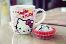 粉粉的hello kitty