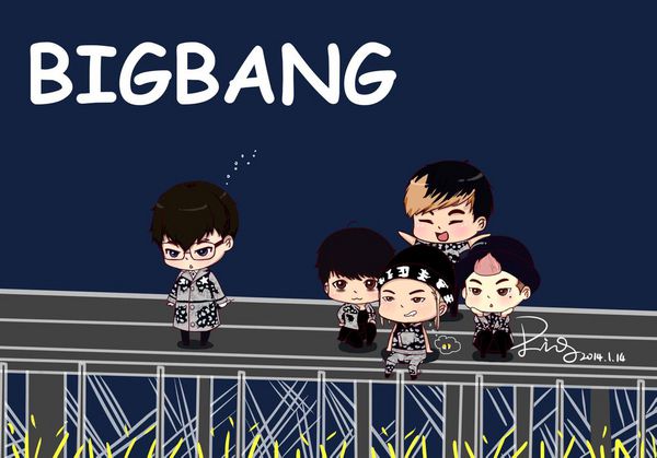 bigbang 手绘