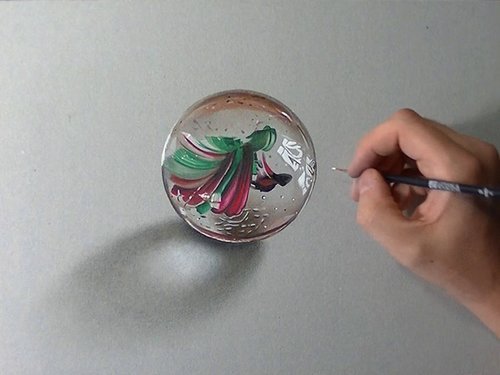 3D超真实的彩铅绘画