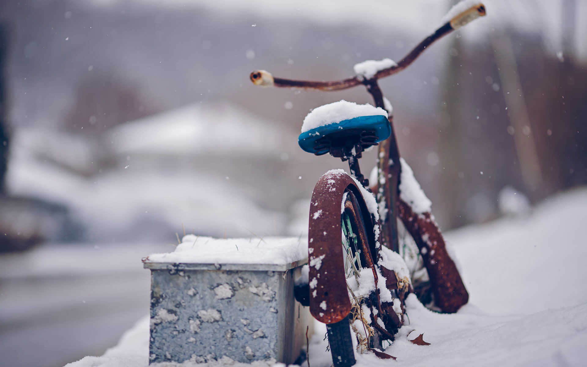 高清雪景唯美图片